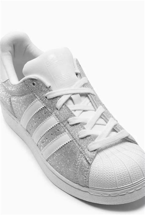 adidas originals superstar grijs glitter|Grey Superstar adidas Originals Shoes.